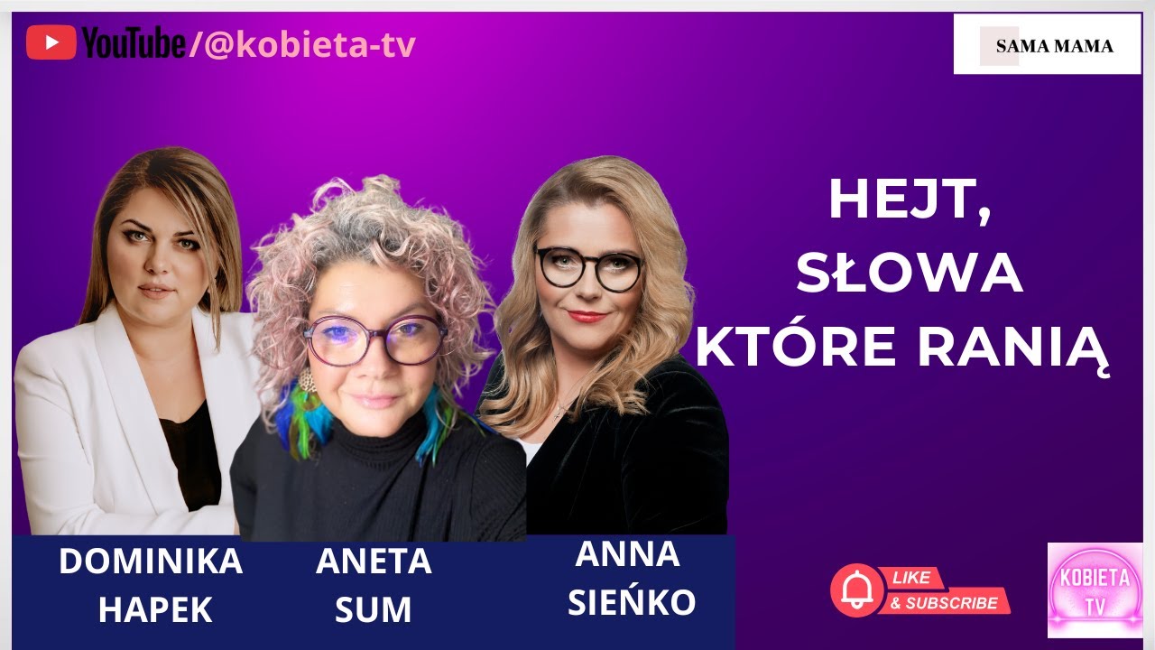 Hejt - słowa, które ranią - rozmowa z Anetą Sum i Anną Sieńko